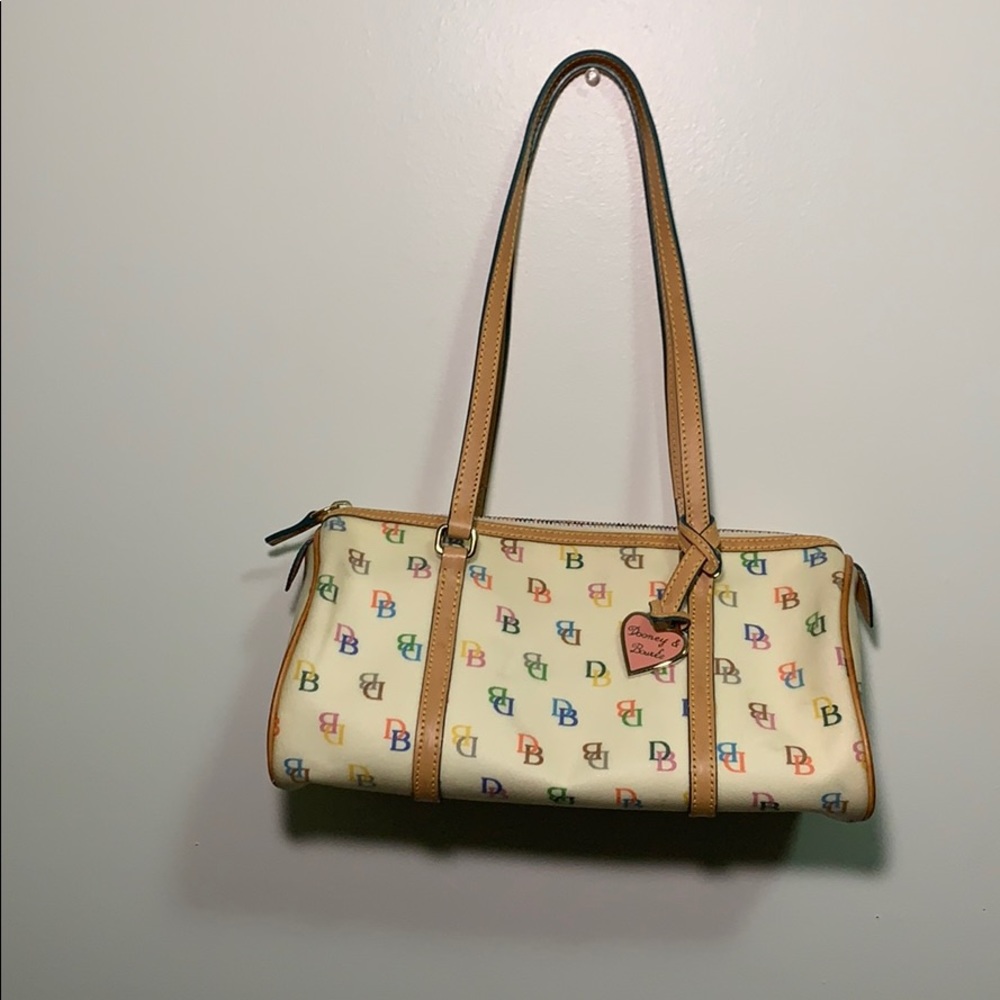 Rainbow Monogram Coated Canvas Bag